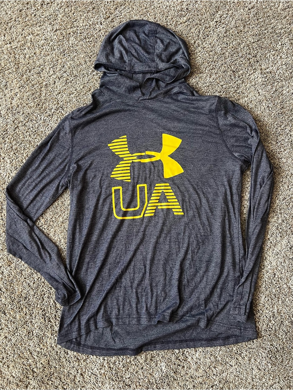 Under Armour Men's Loose HeatGear Pullover - Heathered Navy